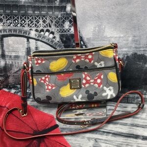 Dooney & Bourke Mickey Mouse Pouchette Crossbody